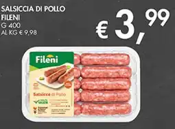 Coal Salsiccia di pollo FILENI offerta