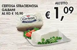 Coal Certosa stracremosa galbani offerta