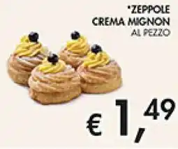 Coal Zeppole crema mignon offerta