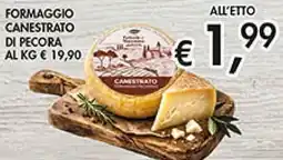 Coal Formaggio canestrato di pecora offerta