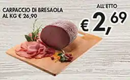 Coal Carpaccio di bresaola offerta
