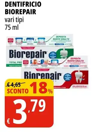 Tigros Dentifricio BIOREPAIR offerta