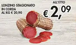 Coal Lonzino stagionato in corda offerta