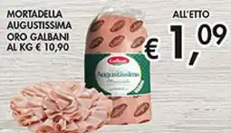 Coal Mortadella augustissima oro galbani offerta