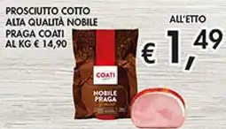 Coal Prosciutto cotto alta qualità nobile praga COATI offerta