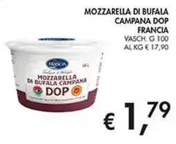 Coal Mozzarella di bufala campana dop francia offerta