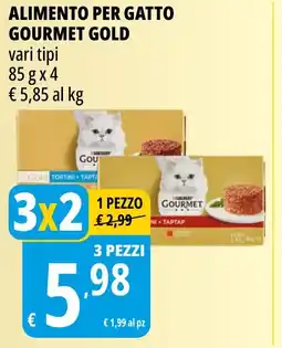 Tigros Alimento per gatto GOURMET GOLD offerta