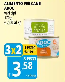 Tigros Alimento per cane ADOC offerta