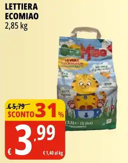 Tigros Lettiera ECOMIAO offerta