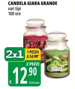 Tigros Candela giara grande offerta