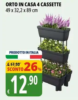 Tigros Orto in casa 4 cassette offerta