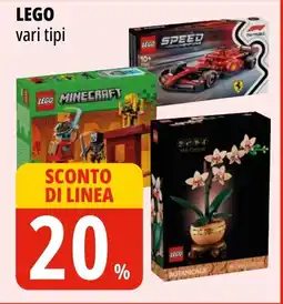 Tigros Lego offerta