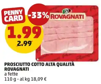Prosciutto cotto alta qualità ROVAGNATI