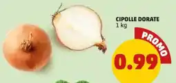 PENNY Cipolle dorate offerta