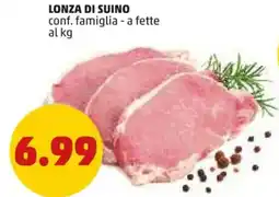 PENNY Lonza di suino offerta