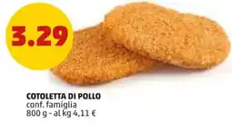 PENNY Cotoletta di pollo conf. famiglia offerta