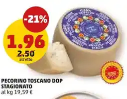 PENNY Pecorino toscano DOP stagionato offerta