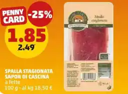 PENNY Spalla stagionata SAPOR DI CASCINA offerta