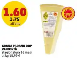 PENNY Grana padano DOP VALBONTÀ offerta