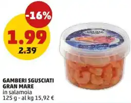 PENNY Gamberi sgusciati GRAN MARE offerta