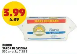 PENNY Burro SAPOR DI CASCINA offerta