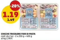 PENNY Chicche tricolore FIOR DI PASTA offerta