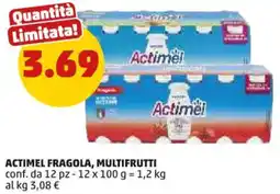 PENNY Actimel fragola, multifrutti offerta
