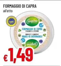 Famila Formaggio di capra offerta