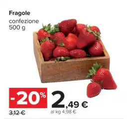 Carrefour Fragole offerta