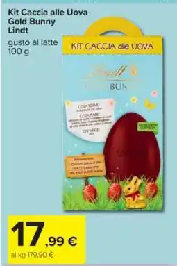 Carrefour Kit Caccia alle Uova Gold Bunny offerta