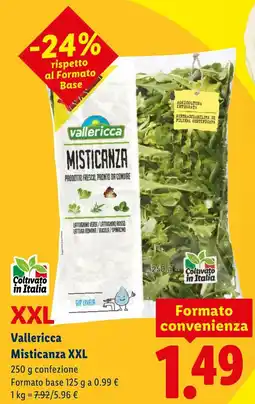 Lidl Vallericca Misticanza XXL offerta