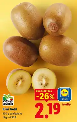 Lidl Kiwi Gold offerta