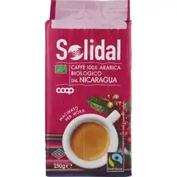 Ipercoop CAFFÈ MACINATO ARABICA SOLIDAL offerta