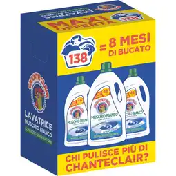 Ipercoop DETERSIVO LIQUIDO PER LAVATRICE CHANTECLAIR offerta