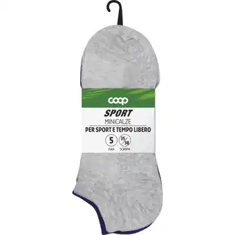 Ipercoop MINICALZE DONNA O UOMO COOP offerta