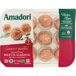 Ipercoop POLPETTE DI POLLO E TACCHINO AMADORI offerta