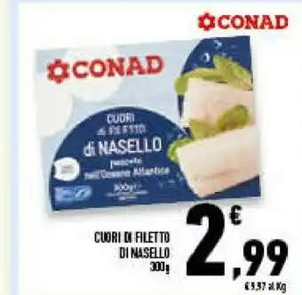 Conad Superstore Cuori di filetto di nasello offerta