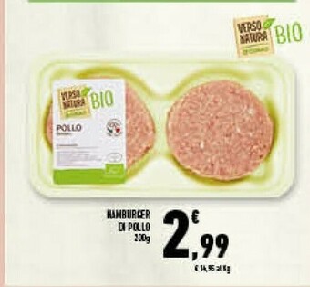 Conad Superstore Hamburger di pollo offerta