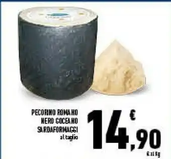 Conad Superstore Pecorino romano nero offerta