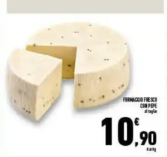 Conad Superstore Formaggio fresco con pepe offerta