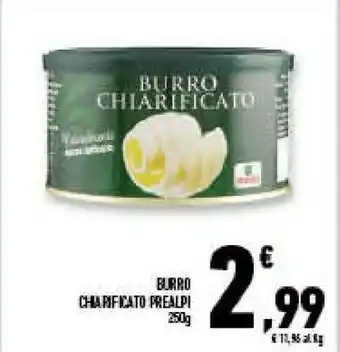 Burro chiarificato