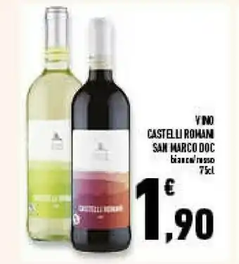 Conad Superstore Vino castelli romani doc offerta