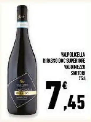 Conad Superstore Valpolicella ripasso doc superiore valdimezzo offerta