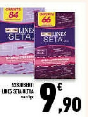 Conad Superstore Assorbenti seta ultra offerta