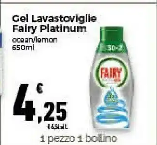 Conad Superstore Gel lavastoviglie platinum offerta