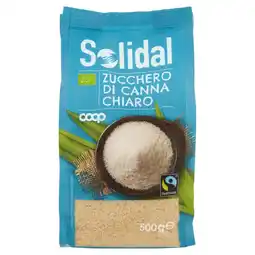 Coop ZUCCHERO DI CANNA INTEGRALE SOLIDAL offerta
