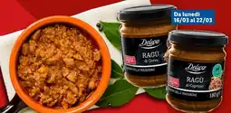 Lidl Deluxe Ragù prodotti di selvaggina offerta
