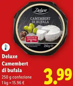 Lidl Deluxe Camembert di bufala offerta