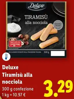 Lidl Deluxe Tiramisù alla nocciola offerta