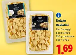 Lidl Deluxe Raviolini offerta